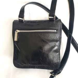 HOBO Black women's mini leather crossbody bag